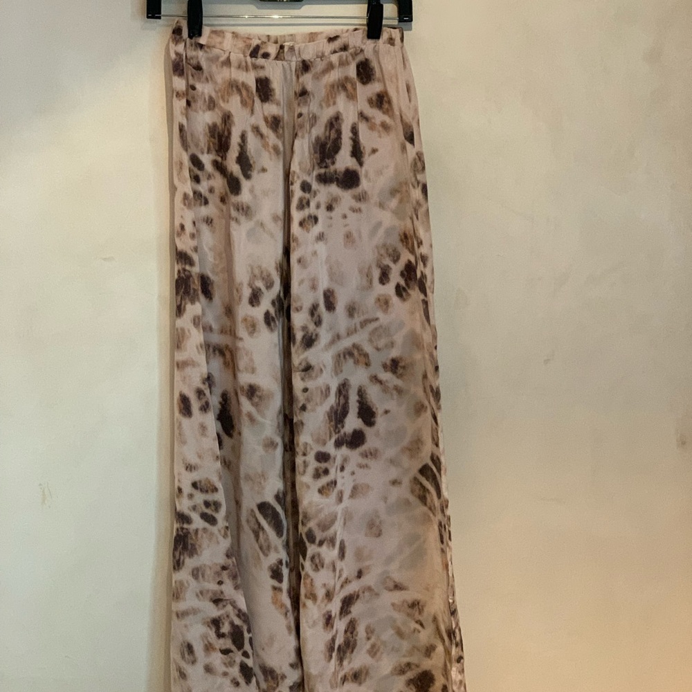 COPY - Alexis wise leg leopard print pants